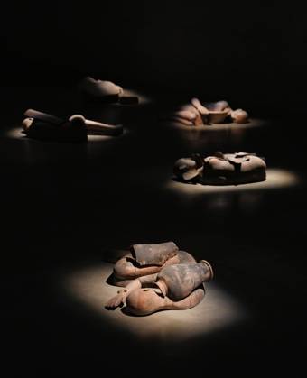 RECORD DATE NOT STATED IPA84713313 - Milan, Preview of Mimmo Paladino s Paladino Installation Exhibition in the Sterling Room of Palazzo Citterio Copyright: xx xx 84713313