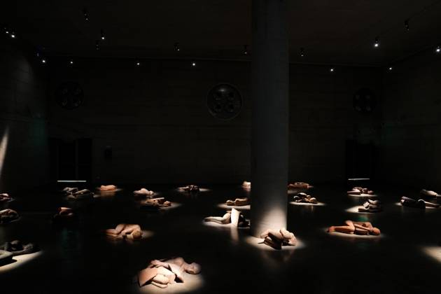 RECORD DATE NOT STATED IPA84713319 - Milan, Preview of Mimmo Paladino s Paladino Installation Exhibition in the Sterling Room of Palazzo Citterio Copyright: xx xx 84713319