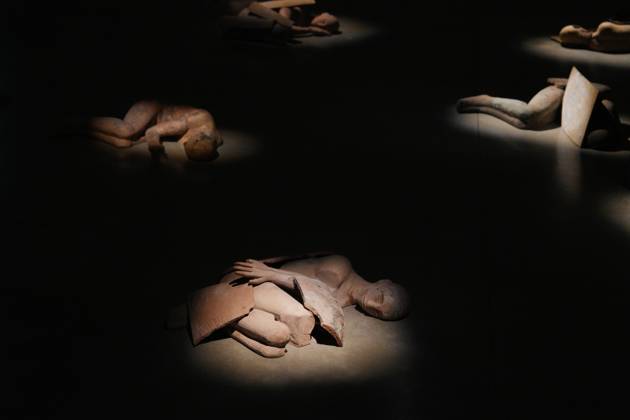 RECORD DATE NOT STATED IPA84713322 - Milan, Preview of Mimmo Paladino s Paladino Installation Exhibition in the Sterling Room of Palazzo Citterio Copyright: xx xx 84713322