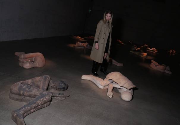 RECORD DATE NOT STATED IPA84713325 - Milan, Preview of Mimmo Paladino s Paladino Installation Exhibition in the Sterling Room of Palazzo Citterio Copyright: xx xx 84713325