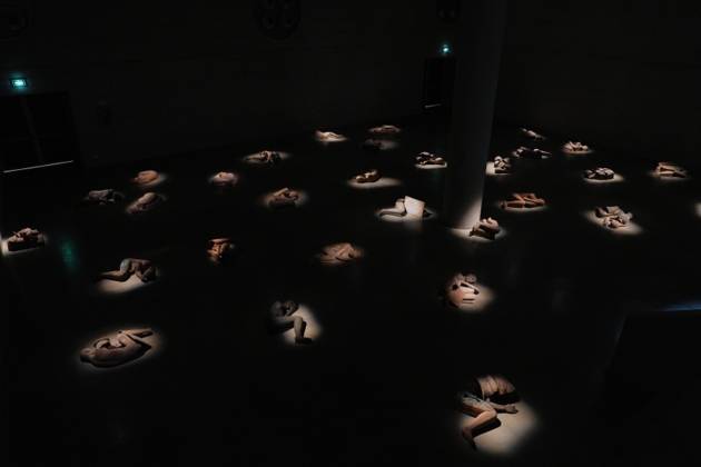 RECORD DATE NOT STATED IPA84713332 - Milan, Preview of Mimmo Paladino s Paladino Installation Exhibition in the Sterling Room of Palazzo Citterio Copyright: xx xx 84713332