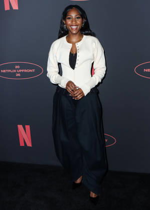 Netflix Upfront 2026 MANHATTAN, NEW YORK CITY, NEW YORK, USA - MAY 13: Carlacia Grant arrives at the Netflix Upfront 2026 held at Sunset Pier 94 Studios on May 13, 2026 in Manhattan, New York City, New York, United States. New York City Sunset Pier 94 Studios New York United States Copyright: xImagexPressxAgencyx