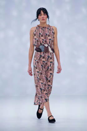 Australian Fashion Week 2026 - Runway - Ngali A model walks the runway during the Ngali Wander with Wonder Runway show at Australian Fashion Week 2026 at the Museum of Contemporary Art on May 15, 2026 in Sydney, Australia., Credit:IOIO IMAGES IOIO Avalon Australia, New South Wales, Sydney, Museum of Contemporary Art  Copyright: xIOIOxIMAGESx xIOIOx xAvalonx 1099146074