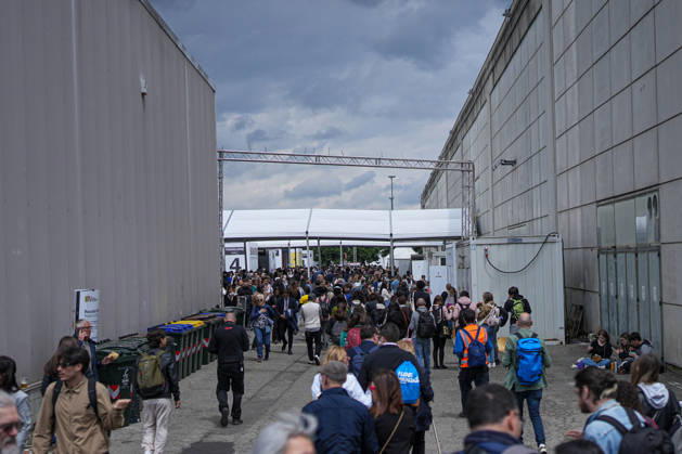 IPA84715837 - Turin. Second day of the 18th edition of the Turin International Book Fair entitled The World Saved by Kids. The fair will remain open from May 14 to 18, 2026 at Lingotto Fiere In photo: Copyright: xSalonexdelxLibrox xRiccardoxGiordanox 84715837