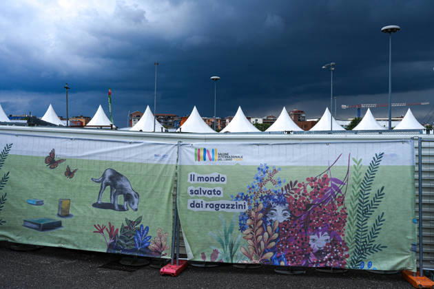 IPA84715839 - Turin. Second day of the 18th edition of the Turin International Book Fair entitled The World Saved by Kids. The fair will remain open from May 14 to 18, 2026 at Lingotto Fiere In photo: Copyright: xSalonexdelxLibrox xRiccardoxGiordanox 84715839