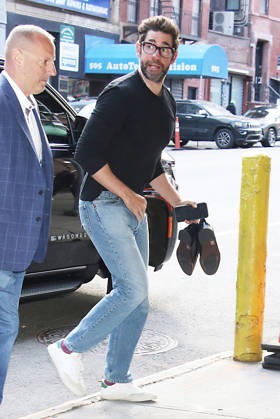 NEW YORK, NY- MAY 15: John Krasinski seen at CBS Mornings on May 15, 2026 in New York City. Copyright: xRW MediaPunchx
