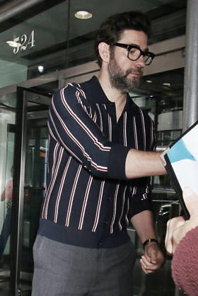 NEW YORK, NY- MAY 15: John Krasinski seen at CBS Mornings on May 15, 2026 in New York City. Copyright: xRW MediaPunchx