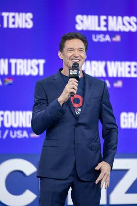 global citizen now Hugh Jackman, British-Australian actor and singer, during Global Citizen Now at Spring Studios in New York on May 14, 2026 new york new york united of america Copyright: xVanessaxCarvalhox