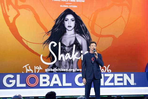 global citizen now Hugh Jackman, British-Australian actor and singer, during Global Citizen Now at Spring Studios in New York on May 14, 2026 new york new york united of america Copyright: xVanessaxCarvalhox