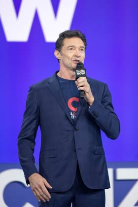 global citizen now Hugh Jackman, British-Australian actor and singer, during Global Citizen Now at Spring Studios in New York on May 14, 2026 new york new york united of america Copyright: xVanessaxCarvalhox