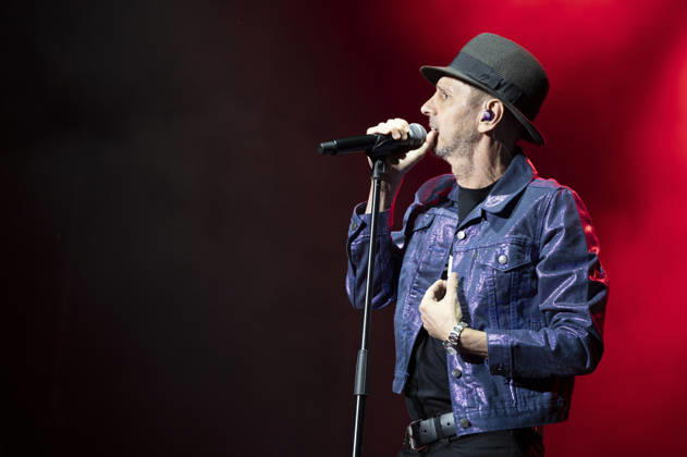 May 15, 2026, Madrid, Spain: Singer Alejo Stivel, performs during the performance festival San Isidro at the Plaza Mayor de Madrid. Madrid Spain  - ZUMAs197 20260515_aaa_s197_182 Copyright: xAtilanoxGarciax