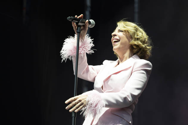 May 15, 2026, Madrid, Spain: Sole Gimenez performs during her performance festival San Isidro at the Plaza Mayor de Madrid. Madrid Spain  - ZUMAs197 20260515_aaa_s197_112 Copyright: xAtilanoxGarciax