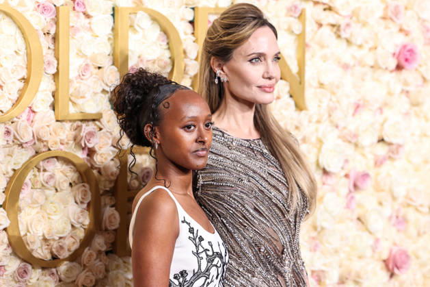 82nd Annual Golden Globe Awards BEVERLY HILLS, LOS ANGELES, CALIFORNIA, USA - JANUARY 05: Zahara Marley Jolie and mother Angelina Jolie arrive at the 82nd Annual Golden Globe Awards held at The Beverly Hilton Hotel on January 5, 2025 in Beverly Hills, Los Angeles, California, United States. (Photo by Xavier Collin Image Press Agency)