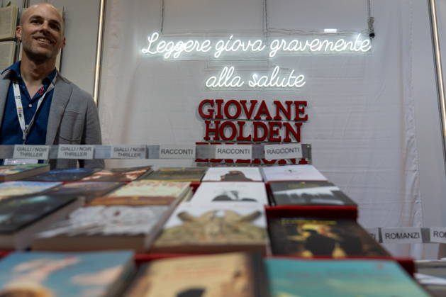 May 15, 2026, Turin, To, Italy: Some moments from the second day of the International Book Fair. Turin, May 15, 2026 Turin Italy  - ZUMAa289 20260515_zia_a289_012 Copyright: xSelenexDanielex xAgfx