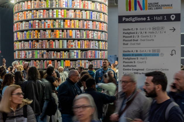 May 15, 2026, Turin, To, Italy: Some moments from the second day of the International Book Fair. Turin, May 15, 2026 Turin Italy  - ZUMAa289 20260515_zia_a289_006 Copyright: xSelenexDanielex xAgfx
