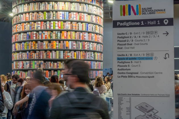 May 15, 2026, Turin, To, Italy: Some moments from the second day of the International Book Fair. Turin, May 15, 2026 Turin Italy  - ZUMAa289 20260515_zia_a289_004 Copyright: xSelenexDanielex xAgfx