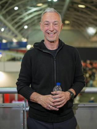 IPA84723888 - Turin. Second day of the 18th edition of the Turin International Book Fair entitled The World Saved by Kids. The fair will remain open from May 14 to 18, 2026 at Lingotto Fiere In the photo: Linus Copyright: xRiccardoxGiordanox xRiccardoxGiordanox 84723888