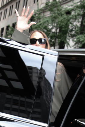 NEW YORK, NY- MAY 15: Jennifer Lopez seen in New York City on May 15, 2026. Copyright: xRW MediaPunchx