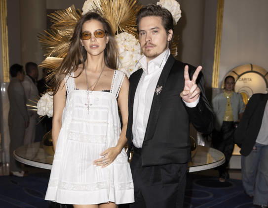 Cannes Barbara Palvin, Dylan Sprouse Exits Martinez MP Cannes, France- May 14: Barbara Palvin, Dylan Sprouse leave the Martinez Hotel during 79th Festival of Cannes, on May 15, 2026 in Cannes, France. Photo by Marco Piovanotto ABACAPRESS:COM Cannes France  Copyright: xPiovanottoxMarco ABACAx