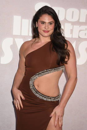 NEW YORK, NY- MAY 14: Ilona Maher at the 2026 Sports Illustrated Swimsuit Launch Party at the Hard Rock Hotel on May 14, 2026 in New York City. Credit: AdMedia New York City USA - ZUMAa123 20260514_zaa_a123_149 Copyright: xJohnxFyckex