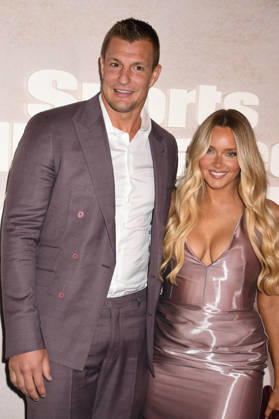 NEW YORK, NY- MAY 14: Rob Gronkowski, and Camille Kostek at the 2026 Sports Illustrated Swimsuit Launch Party at the Hard Rock Hotel on May 14, 2026 in New York City. Credit: AdMedia New York City USA  - ZUMAa123 20260514_zaa_a123_090 Copyright: xJohnxFyckex