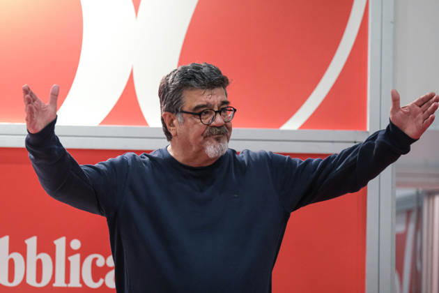 May 15, 2026, Turin, Italy: Francesco Pannofino seen during the SalTo 26 - Salone Internazionale del Libro at Lingotto Fiere. Turin Italy - ZUMAs197 20260515_aaa_s197_428 Copyright: xElenaxVizzocax