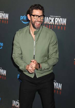 May 15, 2026, New York, New York, USA: Actor JOHN KRASINSKI seen during the red carpet arrivals for Amazon MGM Studios Tom Clancy s Jack Ryan - Ghost War World Premiere held at Regal Times Square. New York USA - ZUMAk03_ 20260515_zaf_k03_056 Copyright: xNancyxKaszermanx