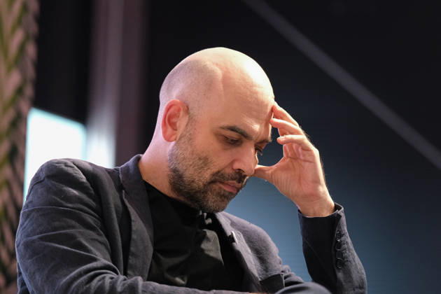 May 15, 2026, Turin, Italy: Roberto Saviano seen during the SalTo 26 - Salone Internazionale del Libro at Lingotto Fiere. Turin Italy - ZUMAs197 20260515_aaa_s197_402 Copyright: xElenaxVizzocax