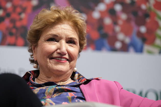 May 15, 2026, Turin, Italy: Mara Maionchi attends during the SalTo 26 - Salone Internazionale del Libro at Lingotto Fiere. Turin Italy - ZUMAs197 20260515_aaa_s197_391 Copyright: xElenaxVizzocax