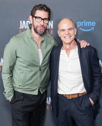 May 15, 2026, Bronx, New York, USA: New York, NY, May 15, 2026: John Krasinski and Michael Kelly attend World Premiere of Amazon MGM Studios Tom Clancy s Jack Ryan: Ghost War at Regal Times Square Bronx USA - ZUMAr339 20260515_znp_r339_046 Copyright: xLevxRadinx