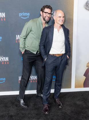 May 15, 2026, Bronx, New York, USA: New York, NY, May 15, 2026: John Krasinski and Michael Kelly attend World Premiere of Amazon MGM Studios Tom Clancy s Jack Ryan: Ghost War at Regal Times Square Bronx USA - ZUMAr339 20260515_znp_r339_042 Copyright: xLevxRadinx