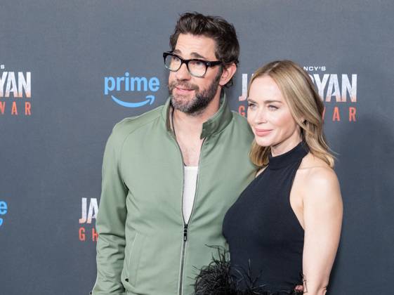 May 15, 2026, Bronx, New York, USA: New York, NY, May 15, 2026: John Krasinski and Emily Blunt attend World Premiere of Amazon MGM Studios Tom Clancy s Jack Ryan: Ghost War at Regal Times Square Bronx USA - ZUMAr339 20260515_znp_r339_031 Copyright: xLevxRadinx