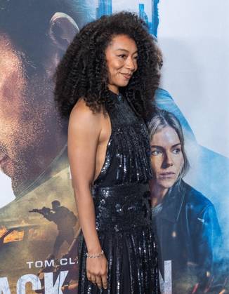 May 15, 2026, Bronx, New York, USA: New York, NY, May 15, 2026: Betty Gabriel attends World Premiere of Amazon MGM Studios Tom Clancy s Jack Ryan: Ghost War at Regal Times Square Bronx USA - ZUMAr339 20260515_znp_r339_012 Copyright: xLevxRadinx