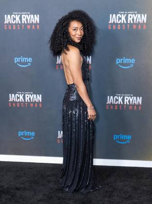 May 15, 2026, Bronx, New York, USA: New York, NY, May 15, 2026: Betty Gabriel attends World Premiere of Amazon MGM Studios Tom Clancy s Jack Ryan: Ghost War at Regal Times Square Bronx USA - ZUMAr339 20260515_znp_r339_015 Copyright: xLevxRadinx