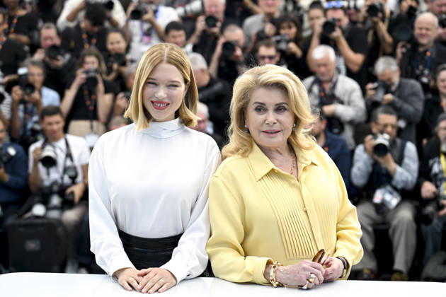 79ème Festival International du Film de Cannes Photocall with cast of Gentle Monster 79th International Cannes Film Festival Photocall with cast of Gentle Monster 456158 2026 05 16 Deneuve, Catherine Seydoux, Léa  Copyright: xSergexArnalx xStarfacex STAR_456158_012