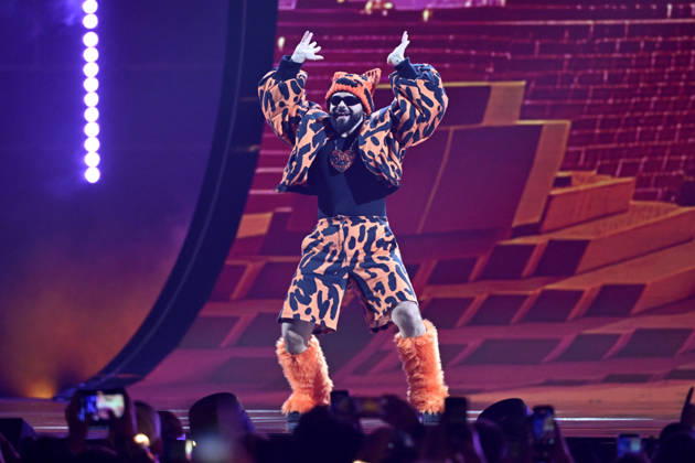 Akylas representing Greece with the song Ferto during the final of the 70th Eurovision Song Contest ESC at the Wiener Stadthalle in Vienna, Austria, Saturday, May 16, 2026 WIEN AUSTRIA x10070x Copyright: xJessicaxGow TTx EUROVISION 2026 FINAL bR29mjZJAN0