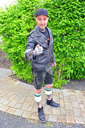 ZDF - Fernsehgarten. Matthias Aichner ( Tiroler Schmäh ) während der ZDF - Unterhaltungsshow Fernsehgarten am 17.05.2026 in Mainz. 20260517MWI122794