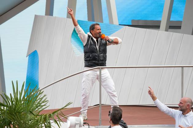 ZDF-Fernsehgarten 2026. Markus Schöffl im ZDF Fernsehgarten bei der Schlagerparty am 17.05.2026 in Mainz. Mainz ZDF Fernsehgarten Rheinland-Pfalz