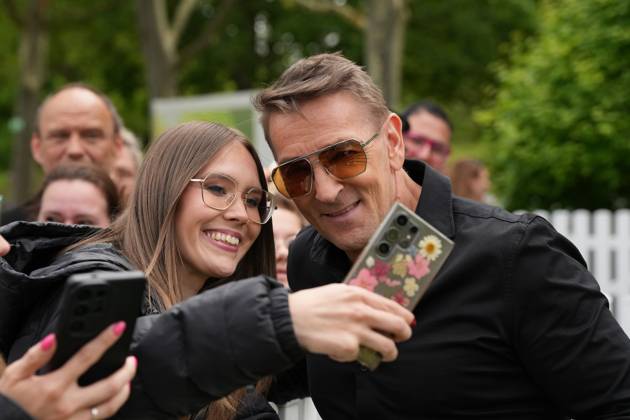 ZDF-Fernsehgarten 2026. Mark Keller im ZDF Fernsehgarten bei der Schlagerparty am 17.05.2026 in Mainz. Mainz ZDF Fernsehgarten Rheinland-Pfalz