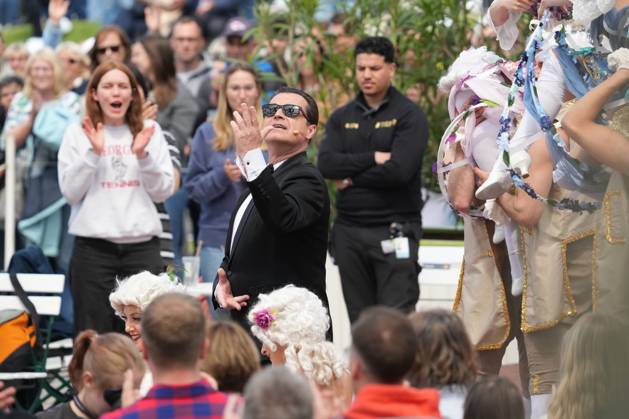 ZDF-Fernsehgarten 2026. FALCO MEETS AMADEUS im ZDF Fernsehgarten bei der Schlagerparty am 17.05.2026 in Mainz. Mainz ZDF Fernsehgarten Rheinland-Pfalz