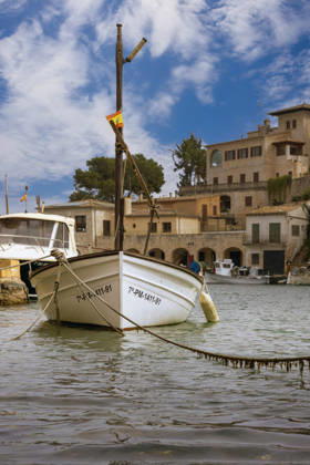 Fischerhafen in der Bucht von Cala Figuera, Mallorca, Balearen, Spanien