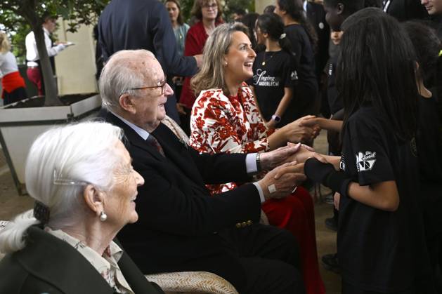 Queen Paola Foundation Awards 2026 BRUSSELS, BELGIUM - MAY 20 : Queen Paola Foundation Awards 2026 : King Albert II and Queen Paola, accompanied by Her Royal Highness Princess Claire, attended the presentation of the Queen Paola Foundation Awards in the Orangery at Laeken Palace. Through these Awards, the Foundation aims to recognise initiatives that promote the inclusion and education of disadvantaged young people aged between 3 and 25, whilst inspiring others to get involved or to set up similar projects on May 20, 2026 in Brussels, Belgium, 20 05 2026 Brussels Belgium  Copyright: xDidierxLebrunx