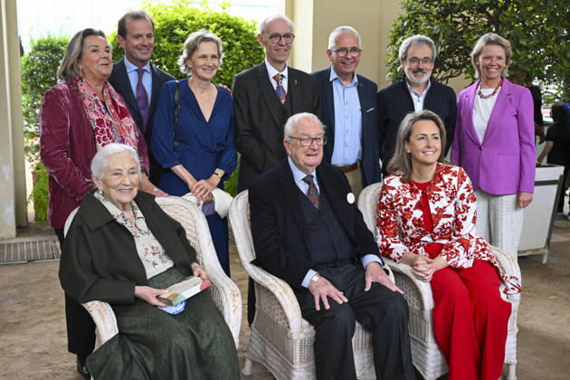 Queen Paola Foundation Prizes Brussels, 20 05 2026 : Their Majesties King Albert II and Queen Paola, together with Her Royal Highness Princess Claire, attend the presentation of the Queen Paola Foundation Prizes in the Orangery of the Royal Palace of Laeken. With these Prizes, the Foundation aims to recognize and reward initiatives that promote the integration and education of vulnerable young people aged 3 to 25, and to inspire others to participate in this effort or to set up similar projects. Credit : Peter De Smedt CC . Brussels Belgium  Copyright: xContentxCurationx PeterxDexSmedtx xCCx
