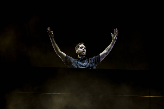 Calvin Harris live at Jelling Festival 2026 Jelling, Denmark. 21st, May 2026. The Scottish musician, DJ and music producer Calvin Harris performs a live show during the Danish music festival Jelling Festival 2026 in Jelling. Denmark, Jelling  Copyright: xGonzalesxPhoto LassexLagonix