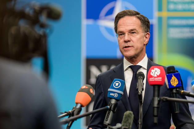 260522 Nato general secretary Mark Rutte during a meeting of NATO Ministers of Foreign Affairs May 22, 2026 in Helsingborg. Photo: Ludvig Thunman BILDBYRAN kod LT LT0794 politik nato meeting helsingborg foregin ministers möte helsingborg 2026 bbeng Copyright: LUDVIGxTHUNMAN BB260522LT001