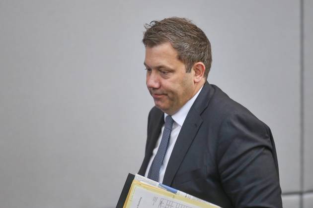 Berlin, Deutschland, 22.05.2026: Deutscher Bundestag: 81. Bundestagssitzung: Bundesminister der Finanzen Lars Klingbeil (SPD) Copyright: xdtsxNachrichtenagenturx dts_119882