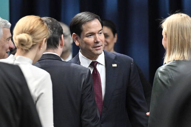 HELSINGBORG , SWEDEN 20260522 US Secretary of State Marco Rubio at the NATO Foreign Ministers Meeting at Sea U in Helsingborg on Friday HELSINGBORG SWEDEN x50090x  Copyright: xJohanxNilsson TTx NATO FOREIGN MINISTERS MEETING SWEDEN fse_xAzJPjo