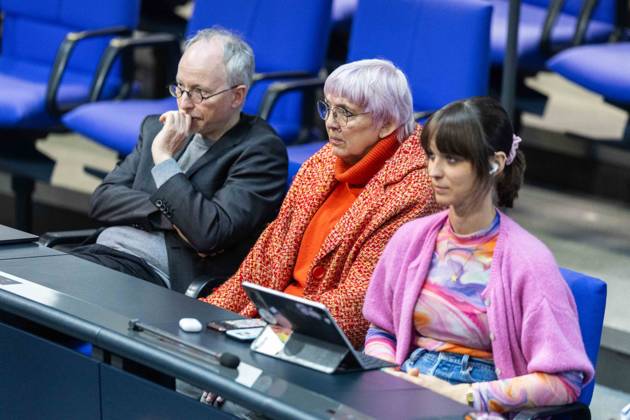 81. Sitzung des Deutschen Bundestages am 22.05.2026 im Plenarsaal des Reichstagsgebäudes in Berlin Claudia Roth ( MdB Bündnis 90 Die Grünen )