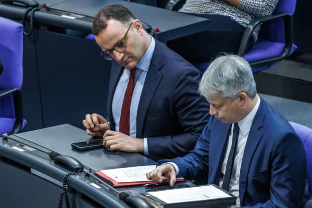 Bundestag Jens Spahn (CDU) im Deutschen Bundestag am 22.05.26 in Berlin. Berlin Berlin Deutschland Bundestag