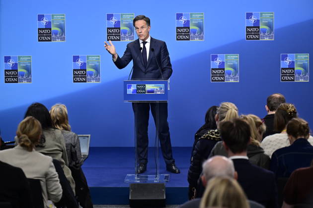 NATO Secretary General Mark Rutte holds a closing press conference during the NATO Foreign Ministers meeting at Sea U in Helsingborg, Sweden on may 22, 2026 HELSINGBORG SWEDEN x50090x  Copyright: xJohanxNilsson TTx NATO FOREIGN MINISTERS MEETING HELSINGBORG M-_GezLhwuk